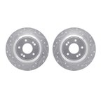Dynamite Friction 7002-21026 Disc Brake Rotor Set - Rear - view 1