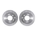 Dynamite Friction 7002-21035 Disc Brake Rotor Set - Rear - view 1