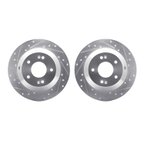 Dynamite Friction 7002-21042 Disc Brake Rotor Set - Rear - view 1