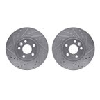 Dynamite Friction 7002-27001 Disc Brake Rotor Set - Front - view 1