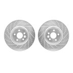 Dynamic Friction 7002-27023 Disc Brake Rotor Set - Front - view 1