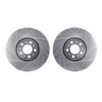 Dynamite Friction 7002-27028 Disc Brake Rotor Set - Front - view 1