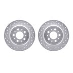 Dynamite Friction 7002-27039 Disc Brake Rotor Set - Rear - view 1