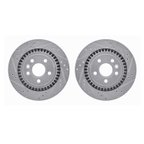Dynamite Friction 7002-27043 Disc Brake Rotor Set - Rear - view 1