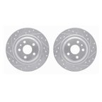 Dynamite Friction 7002-27044 Disc Brake Rotor Set - Rear - view 1