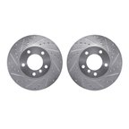 Dynamite Friction 7002-31001 Disc Brake Rotor Set - Front - view 1