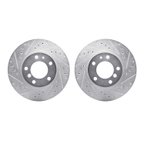 Dynamite Friction 7002-31037 Disc Brake Rotor Set - Front - view 1