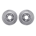 Dynamite Friction 7002-31058 Disc Brake Rotor Set - Front - view 1
