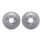 Dynamite Friction 7002-31070 Disc Brake Rotor Set - Rear - view 1