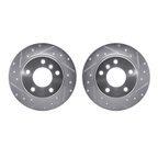 Dynamite Friction 7002-31075 Disc Brake Rotor Set - Rear - view 1