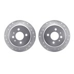 Dynamite Friction 7002-31076 Disc Brake Rotor Set - Rear - view 1