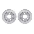 Dynamite Friction 7002-31080 Disc Brake Rotor Set - Rear - view 1