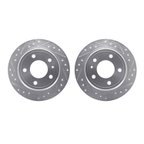 Dynamite Friction 7002-31091 Disc Brake Rotor Set - Rear - view 1