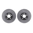 Dynamite Friction 7002-31117 Disc Brake Rotor Set - Rear - view 1
