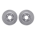 Dynamite Friction 7002-31118 Disc Brake Rotor Set - Rear - view 1