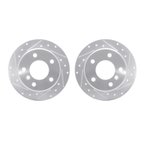 Dynamite Friction 7002-31123 Disc Brake Rotor Set - Rear - view 1