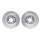 Dynamite Friction 7002-32002 Disc Brake Rotor Set - Front - view 1