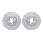 Dynamite Friction 7002-32006 Disc Brake Rotor Set - Front - view 1