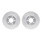 Dynamite Friction 7002-32013 Disc Brake Rotor Set - Front - view 1