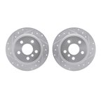 Dynamite Friction 7002-32014 Disc Brake Rotor Set - Rear - view 1
