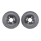 Dynamite Friction 7002-32017 Disc Brake Rotor Set - Rear - view 1