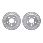 Dynamite Friction 7002-32018 Disc Brake Rotor Set - Rear - view 1