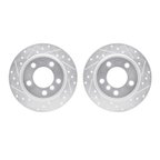 Dynamite Friction 7002-32019 Disc Brake Rotor Set - Rear - view 1