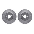 Dynamite Friction 7002-39004 Disc Brake Rotor Set - Front - view 1
