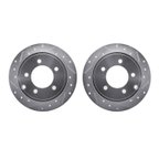 Dynamite Friction 7002-39017 Disc Brake Rotor Set - Rear - view 1