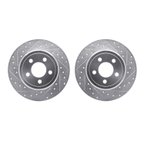 Dynamite Friction 7002-39019 Disc Brake Rotor Set - Rear - view 1