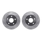 Dynamite Friction 7002-40006 Disc Brake Rotor Set - Front - view 1