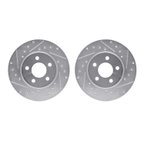 Dynamite Friction 7002-40010 Disc Brake Rotor Set - Front - view 1