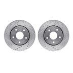 Dynamite Friction 7002-40019 Disc Brake Rotor Set - Front - view 1