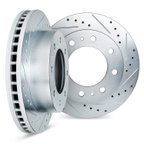 Dynamite Friction 7002-40028 Disc Brake Rotor Set - Front - view 2