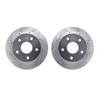 Dynamite Friction 7002-40059 Disc Brake Rotor Set - Front - view 1