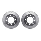 Dynamite Friction 7002-40061 Disc Brake Rotor Set - Front - view 1