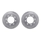 Dynamite Friction 7002-40065 Disc Brake Rotor Set - Front - view 1