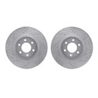 Dynamite Friction 7002-40075 Disc Brake Rotor Set - Front - view 1