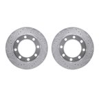 Dynamite Friction 7002-40078 Disc Brake Rotor Set - Front - view 1