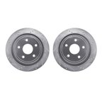 Dynamite Friction 7002-40081 Disc Brake Rotor Set - Rear - view 1
