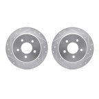 Dynamite Friction 7002-40083 Disc Brake Rotor Set - Rear - view 1