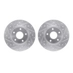 Dynamite Friction 7002-40085 Disc Brake Rotor Set - Rear - view 1