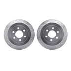 Dynamite Friction 7002-40087 Disc Brake Rotor Set - Rear - view 1