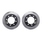 Dynamite Friction 7002-40095 Disc Brake Rotor Set - Rear - view 1