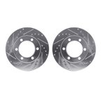 Dynamite Friction 7002-42002 Disc Brake Rotor Set - Front - view 1