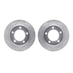 Dynamite Friction 7002-42009 Disc Brake Rotor Set - Front - view 1