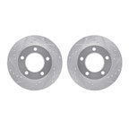 Dynamite Friction 7002-42013 Disc Brake Rotor Set - Front - view 1