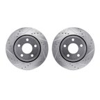 Dynamite Friction 7002-42014 Disc Brake Rotor Set - Front - view 1