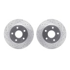 Dynamite Friction 7002-42016 Disc Brake Rotor Set - Front - view 1