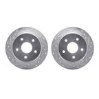 Dynamite Friction 7002-42034 Disc Brake Rotor Set - Rear - view 1